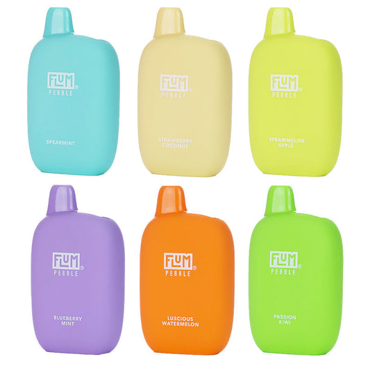 Flum Pebble 6000 Disposable Vape Salt Nic - User Friendly