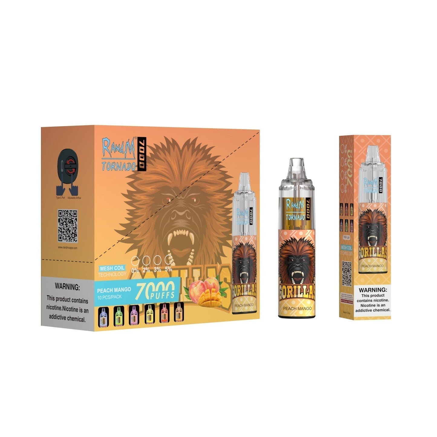RAndM Tornado 7000 Puffs Disposable Vape