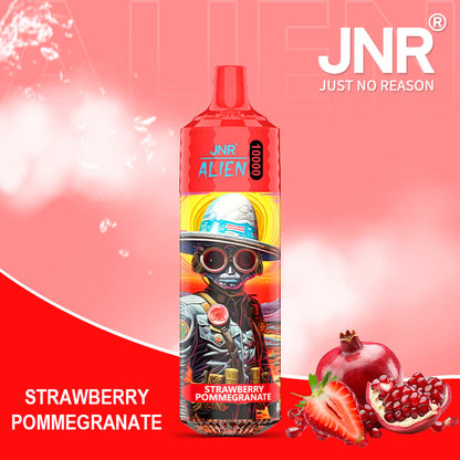 JNR Alien 10000 puffs RGB lights Disposable Vape – Enjoy Infinity Flavor-850mAh Battery, 20ml E-liquid, Multiple Nicotine 48 Flavors