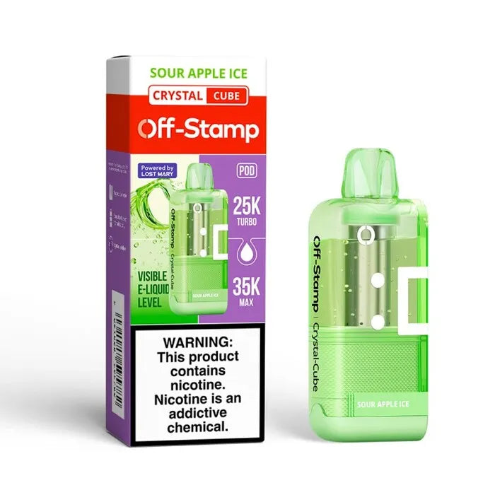Off-Stamp X-Cube Crystal Cube Pod