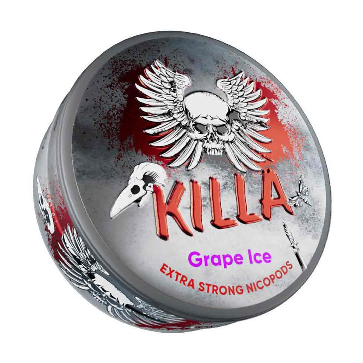 Grape Ice Killa Nicotine Snus Pouches