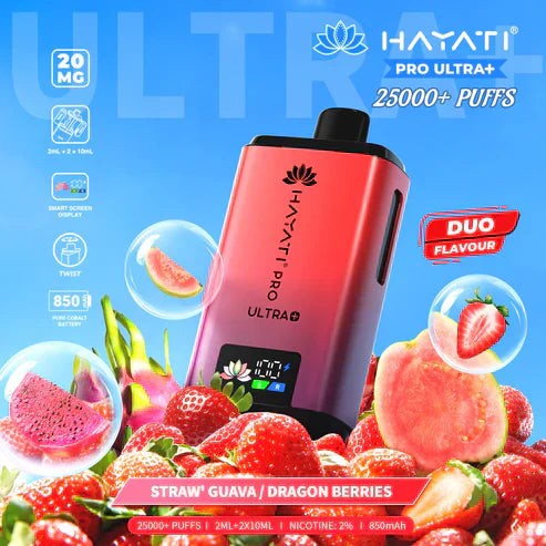 Hayati Pro Ultra Plus 25000 Puffs Disposable Vape