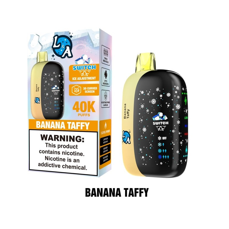 L&A Switch 40K Ice Control Disposable Vape 5%