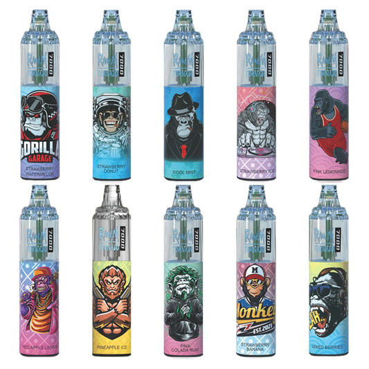 10x RandM Tornado 7000 Puffs + Free Item | UK Vape Deals