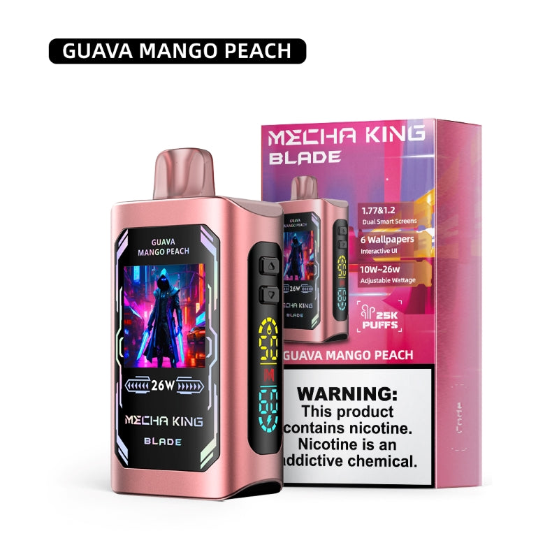 Mecha King Blade 25K Disposable Vape 22ml Hot Online