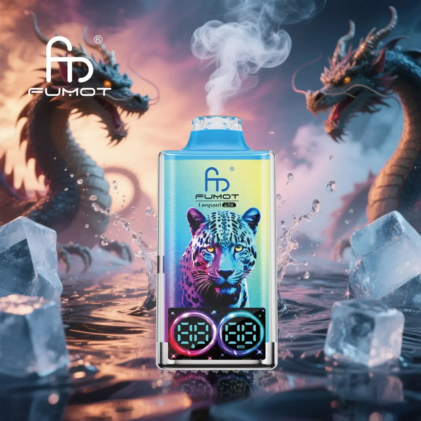 Fumot Leopard 40K Puffs Low Nicotine Bulk Buy Wholesale Authentic Disposable Vapes