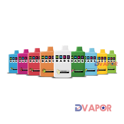 CLEARANCE (Non-Refundable) MNKE Bar 16ml 6500 Puff 5% Rechargeable Disposable Vape