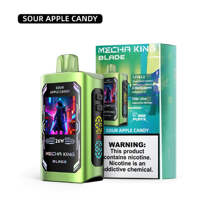 Mecha King Blade 25K Disposable Vape 22ml Hot Online