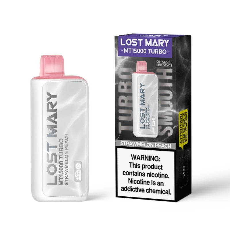 Disposable Vape 15000 Puffs - Lost Mary MT15000 Turbo (5% Nic) | Dual Mesh Coil